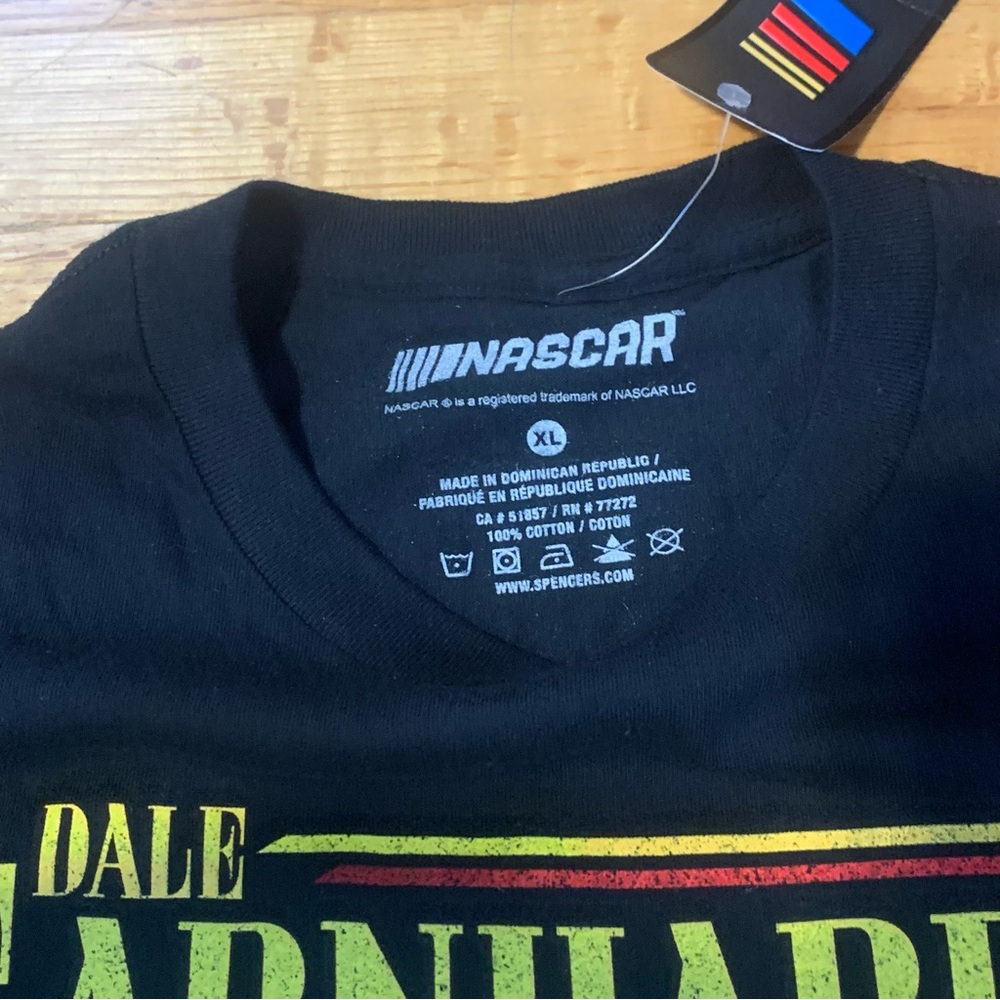 NASCAR Dale Earnhardt Graphic T Shirt Shirt Black XL New With Tags - Picture 4 of 5